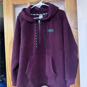 Victoria's Secret Purple Sherpa Hoodie